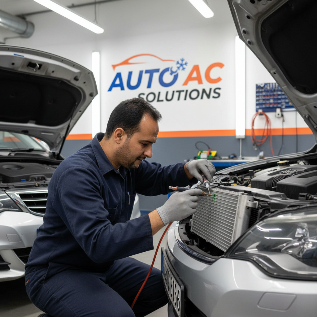 اصلاح تهريب راديتر المكيف